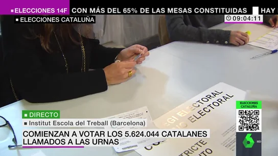 Los fallos de seguridad en una atípica jornada de votación en Cataluña Los fallos de seguridad en una atípica jornada de votación en Cataluña
