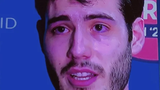 Álex Abrines, emocionado Álex Abrines, emocionado