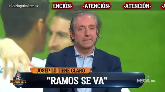 Pedrerol: "No veo ninguna posibilidad de que Sergio Ramos se quede en el Madrid" Pedrerol: "No veo ninguna posibilidad de que Sergio Ramos se quede en el Madrid"