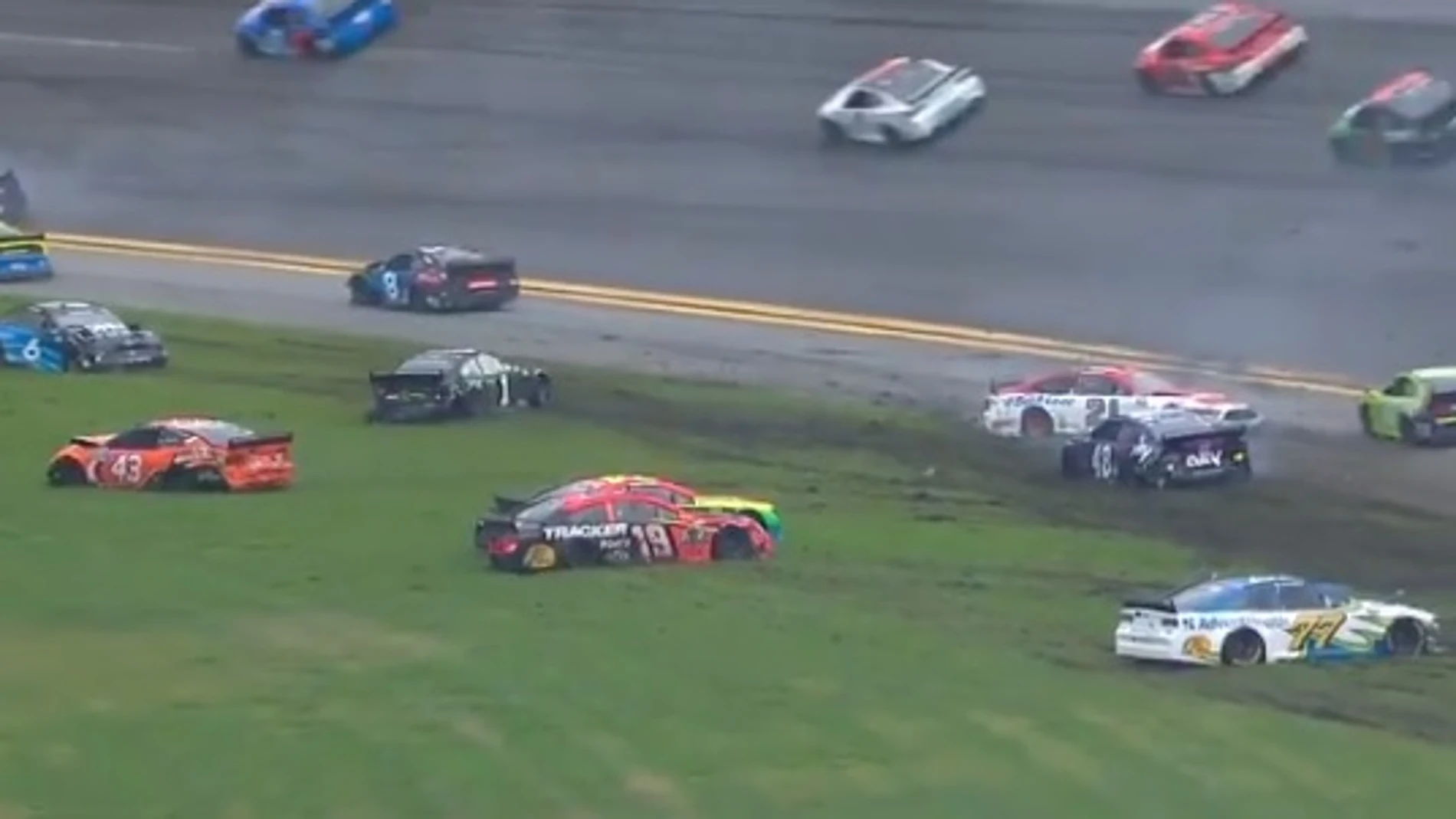 Accidente en la NASCAR