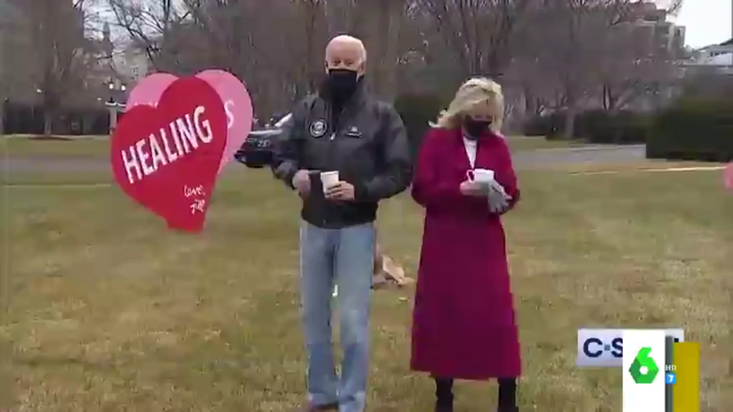 La reacción de Joe y Jill Biden ante la inesperada propuesta de una periodista en San Valentín La reacción de Joe y Jill Biden ante la inesperada propuesta de una periodista en San Valentín