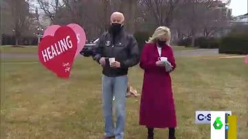 La reacción de Joe y Jill Biden ante la inesperada propuesta de una periodista en San Valentín