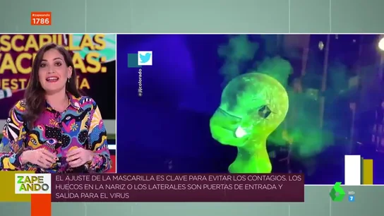 ¿Es de verdad necesario usar doble mascarilla? El vídeo que refleja cómo se cuela el virus si no la ajustas bien ¿Es de verdad necesario usar doble mascarilla? El vídeo que refleja cómo se cuela el virus si no la ajustas bien