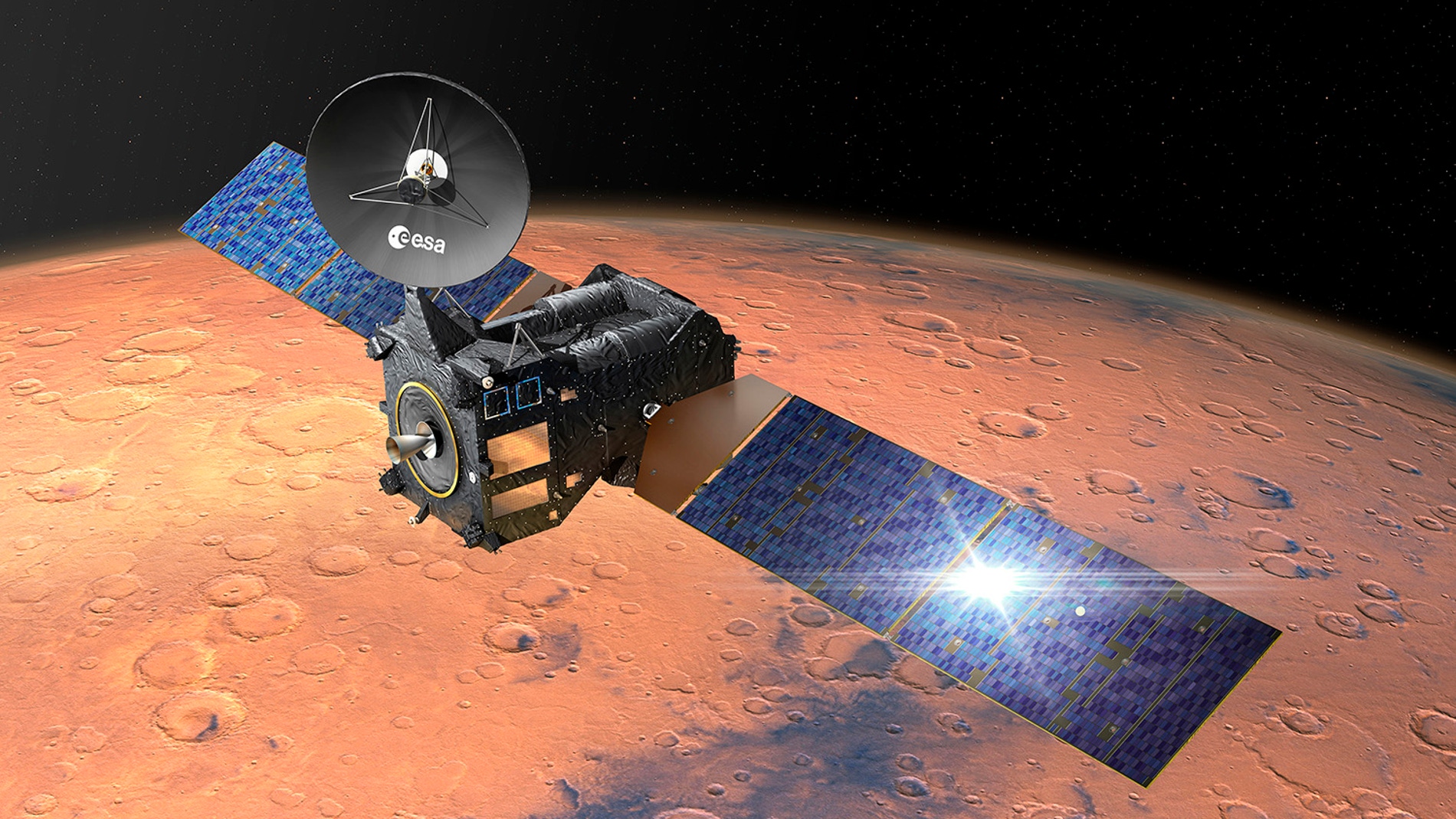 La mision ExoMars descubre un nuevo gas en Marte y rastrea como pierde agua