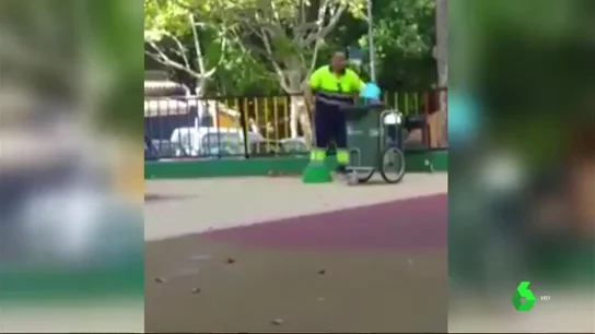 La heroica acción de un barrendero de Marbella La heroica acción de un barrendero de Marbella