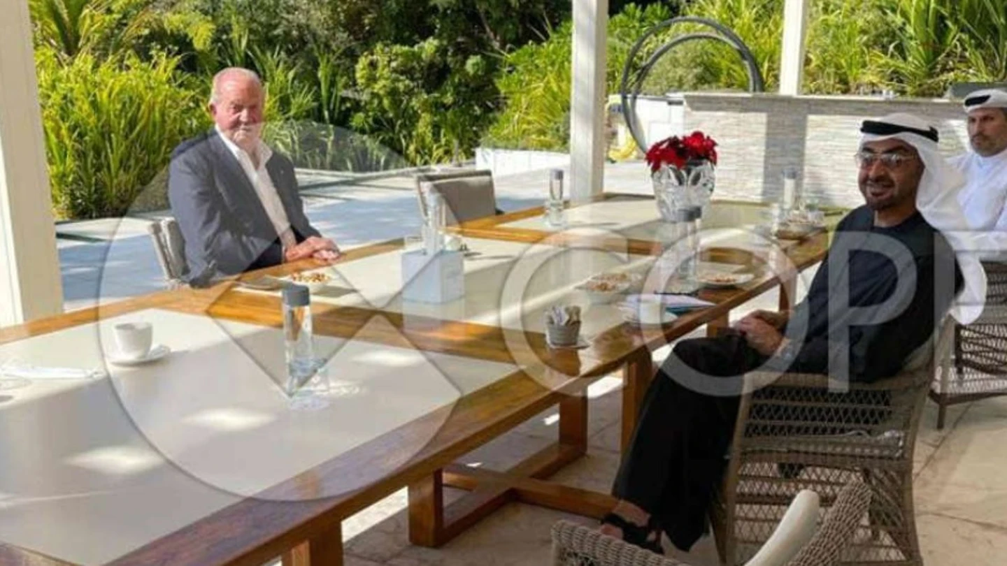 La nueva fotografía del rey Juan Carlos I en Abu Dabi La nueva fotografía del rey Juan Carlos I en Abu Dabi