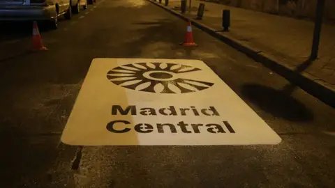 Madrid central Señalización Madrid Central