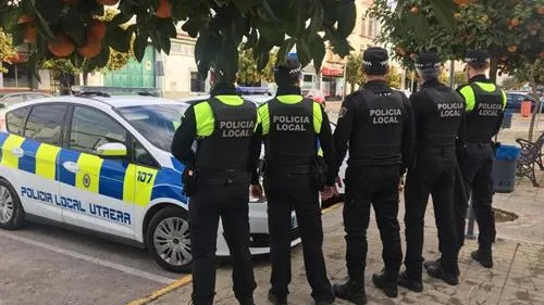 Agentes de la Policía Local de Sevilla