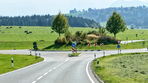 Rotonda Como hacer correctamente una rotonda