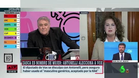 Carla Antonelli, diputada del PSOE Carla Antonelli, diputada del PSOE