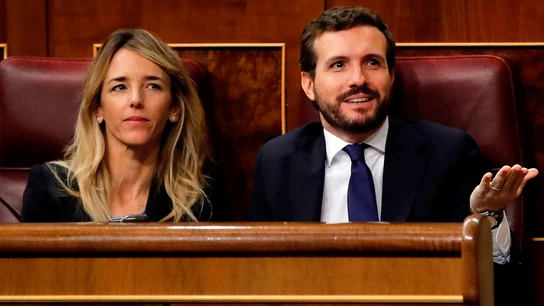 Cayetana Álvarez de Toledo y Pablo Casado Cayetana Álvarez de Toledo y Pablo Casado