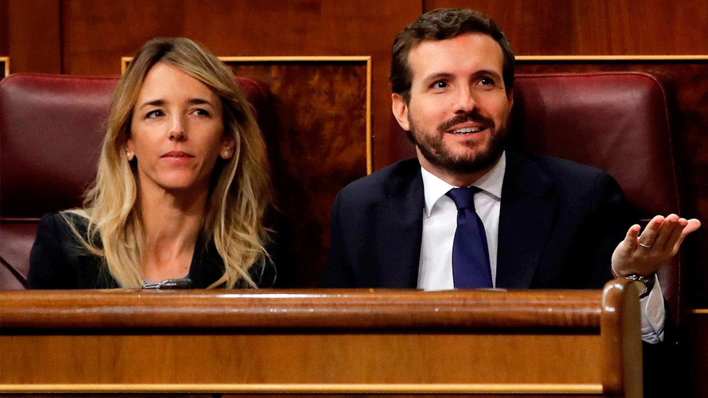 Cayetana Álvarez de Toledo y Pablo Casado Cayetana Álvarez de Toledo y Pablo Casado