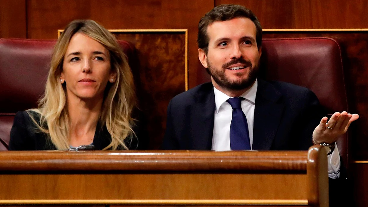 Cayetana Álvarez de Toledo y Pablo Casado