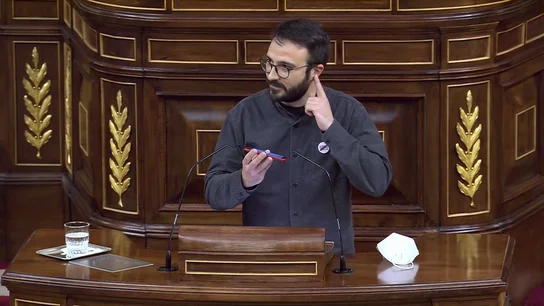 Un diputado de la CUP reproduce un rap de Hasel. cup