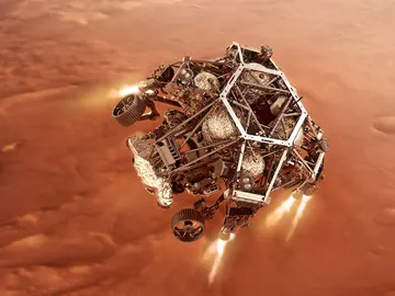 La NASA retransmite en espanol el amartizaje de Perseverance La NASA retransmite en espanol el amartizaje de Perseverance