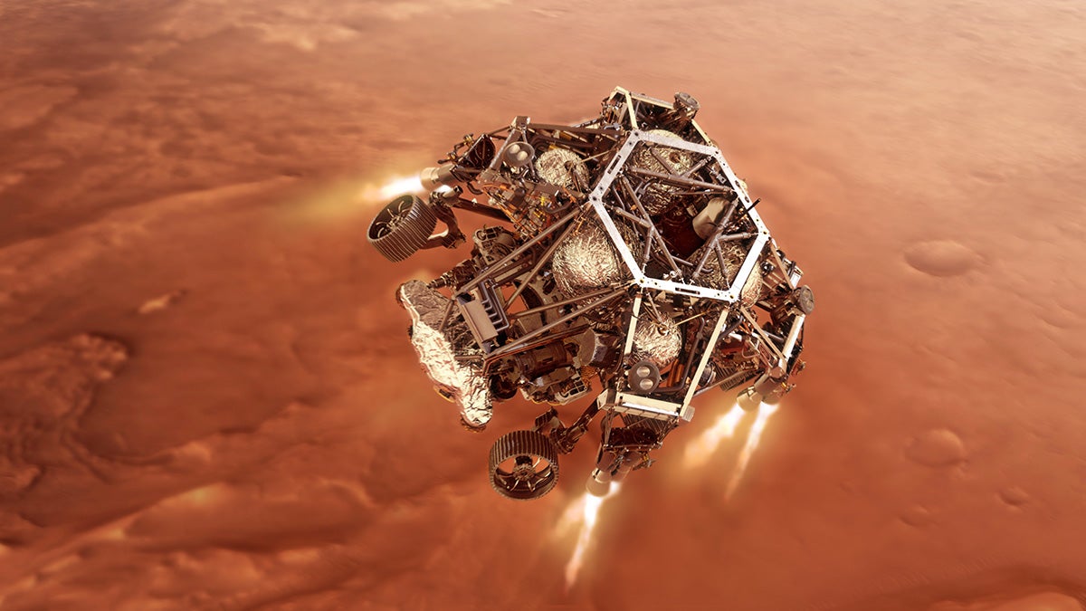 La NASA retransmite en espanol el amartizaje de Perseverance