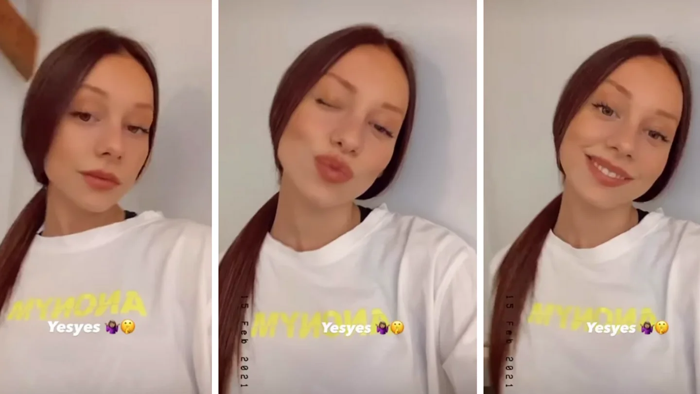 Ester Expósito se tiñe el pelo de castaño Ester Expósito se tiñe el pelo de castaño