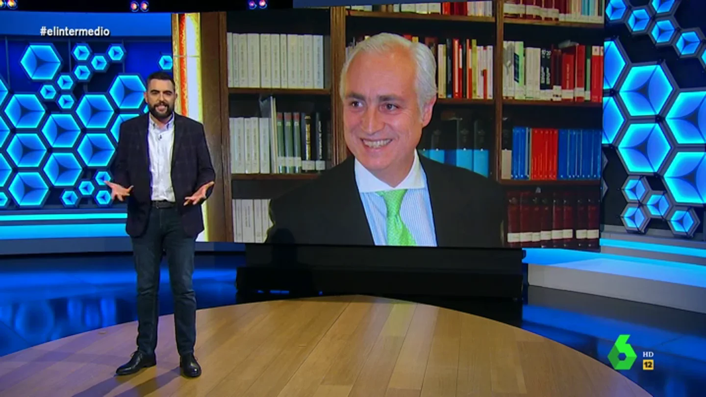 La respuesta de Dani Mateo al presidente del TSJ de Castilla y León que afirma que "el partido comunista está en el Gobierno" La respuesta de Dani Mateo al presidente del TSJ de Castilla y León que afirma que "el partido comunista está en el Gobierno"