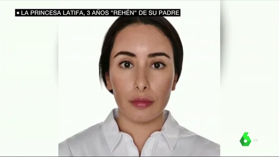 La princesa Latifa, secuestrada. Latifa secuestrada