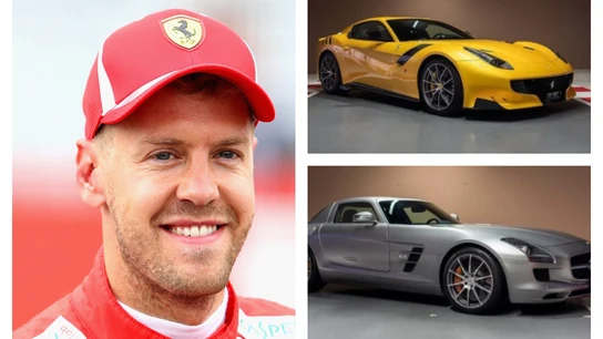 Los coches deportivos de Sebastian Vettel Los coches deportivos de Sebastian Vettel