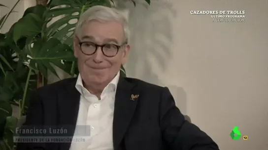 Francisco Luzón en su entrevista con Gonzo en 2017 Francisco Luzón en su entrevista con Gonzo en 2017