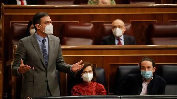 Pedro Sánchez en el Congreso de los Diputados