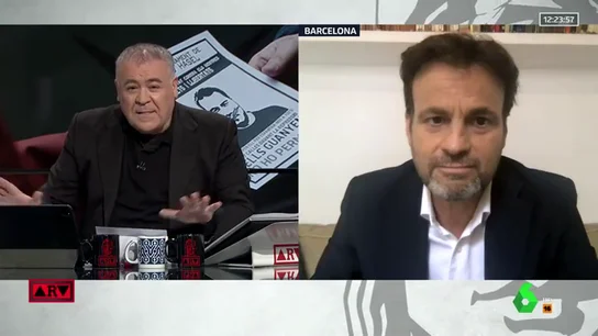 Jaume Asens, entrevistado en 'ARV'. asens en arv
