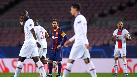 Leo Messi contra el PSG Leo Messi contra el PSG