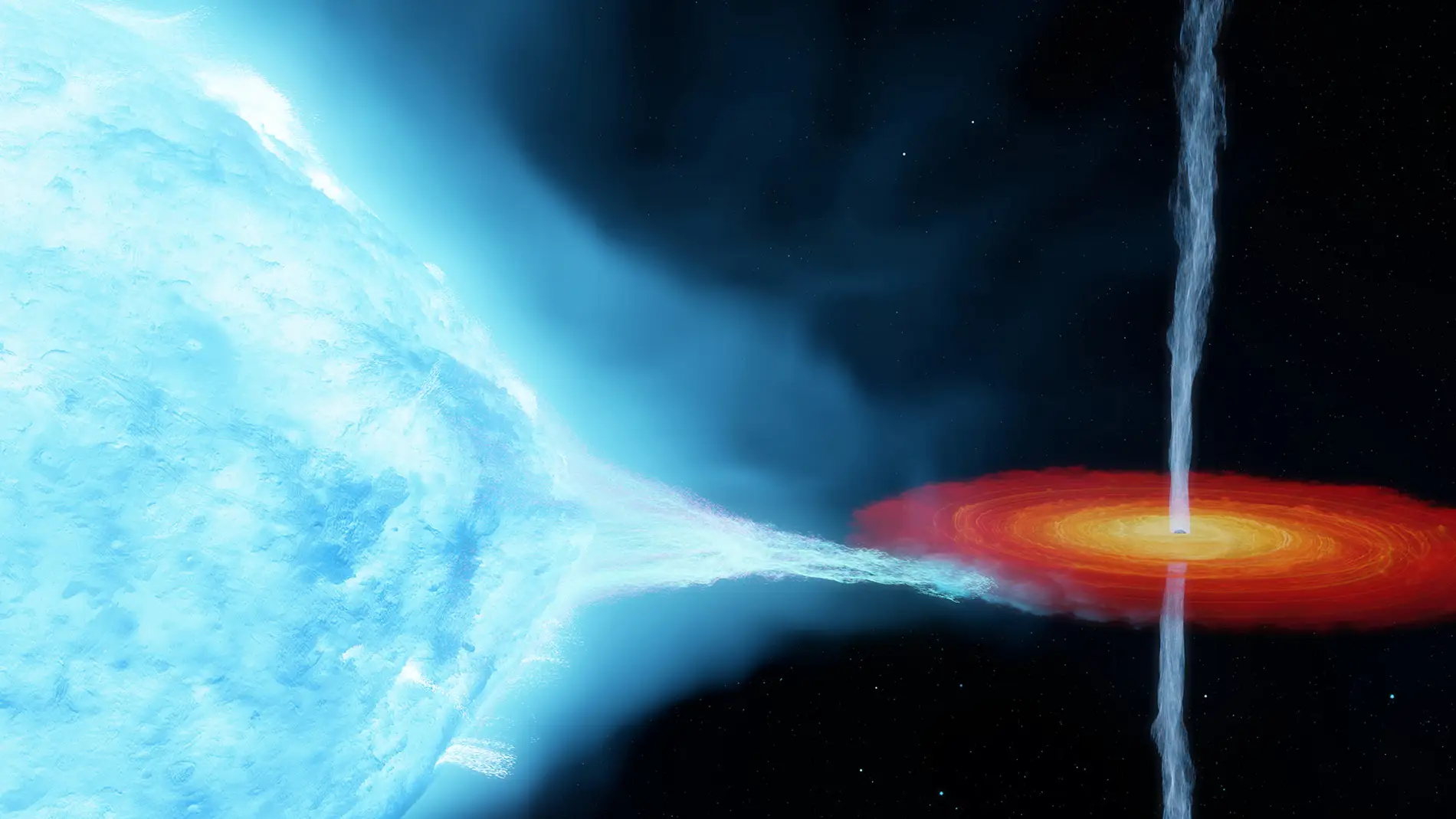 La masa record del agujero negro Cygnus X 1 sorprende a los astronomos