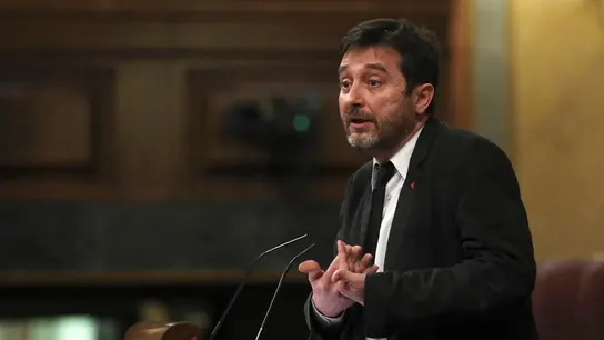 El diputado y coportavoz de Podemos, Rafa Mayoral.  El diputado y coportavoz de Podemos, Rafa Mayoral.