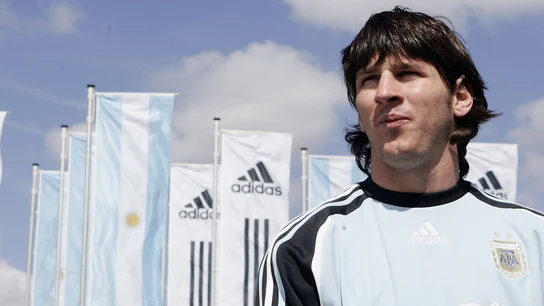 Leo Messi, con la selección argentina Leo Messi, con la selección argentina