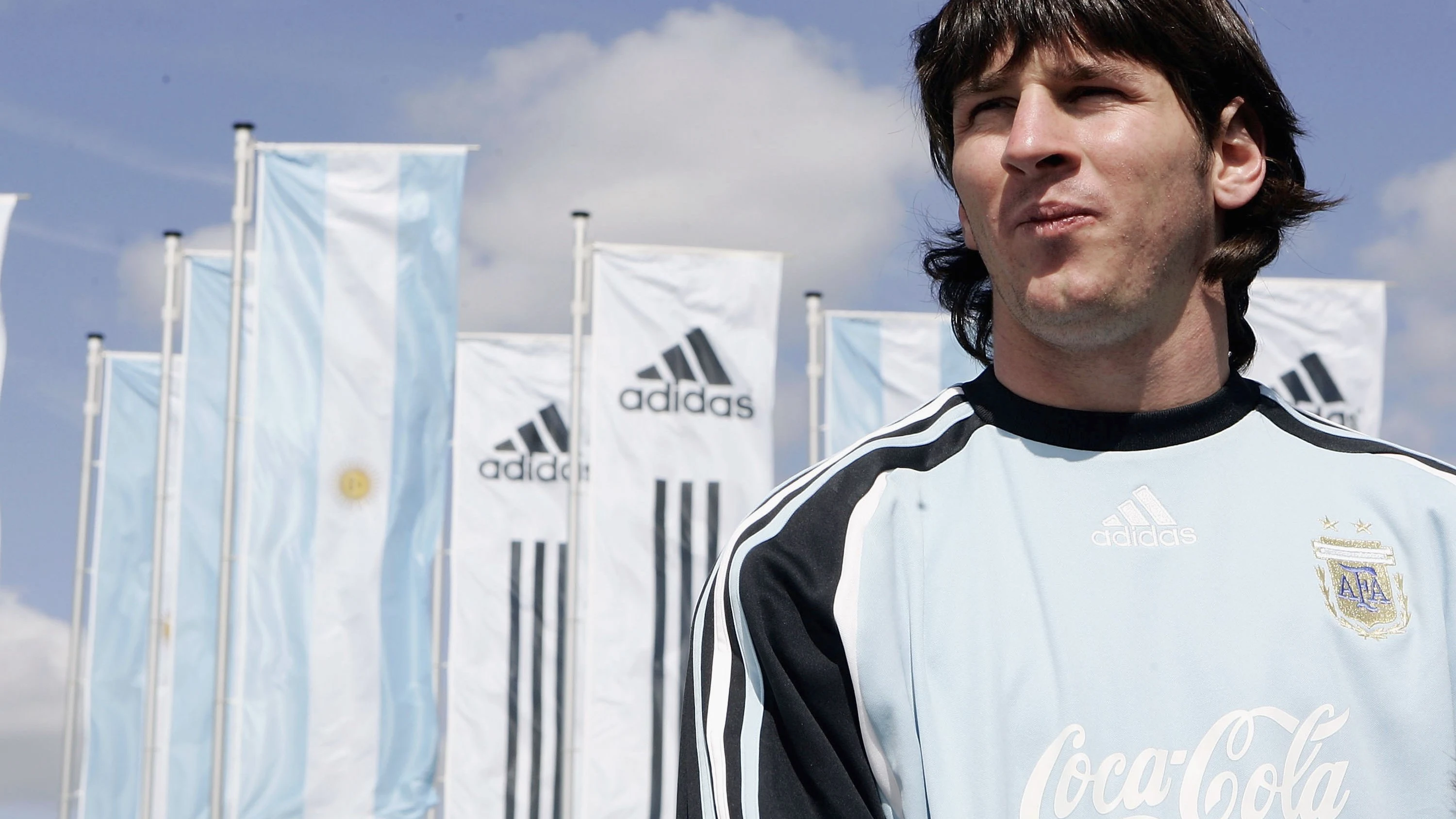 Leo Messi, con la selección argentina