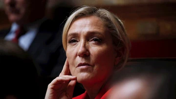 Marine Le Pen, líder de Agrupación Nacional