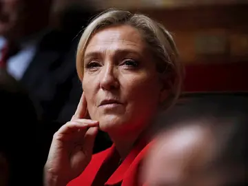 Marine Le Pen, líder de Agrupación Nacional