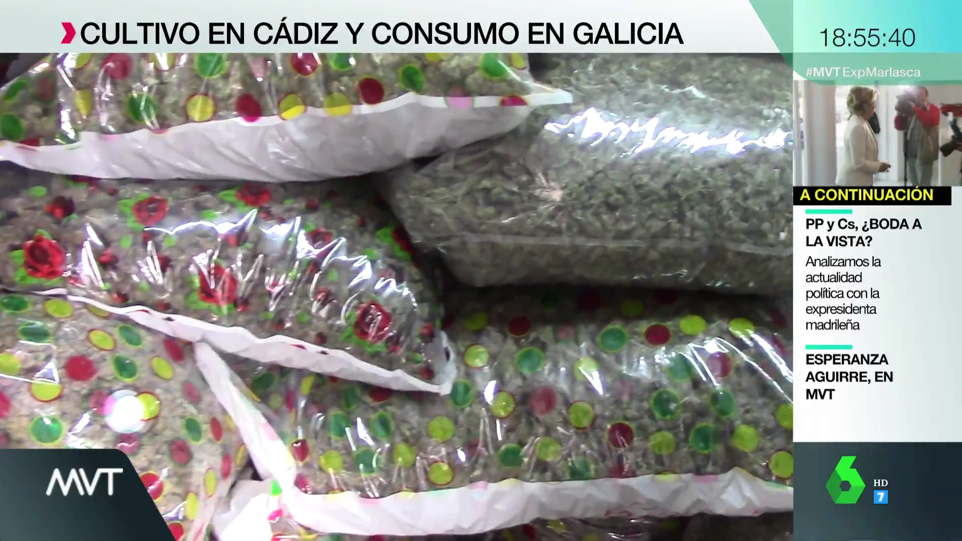 Marihuana envasada al vacío