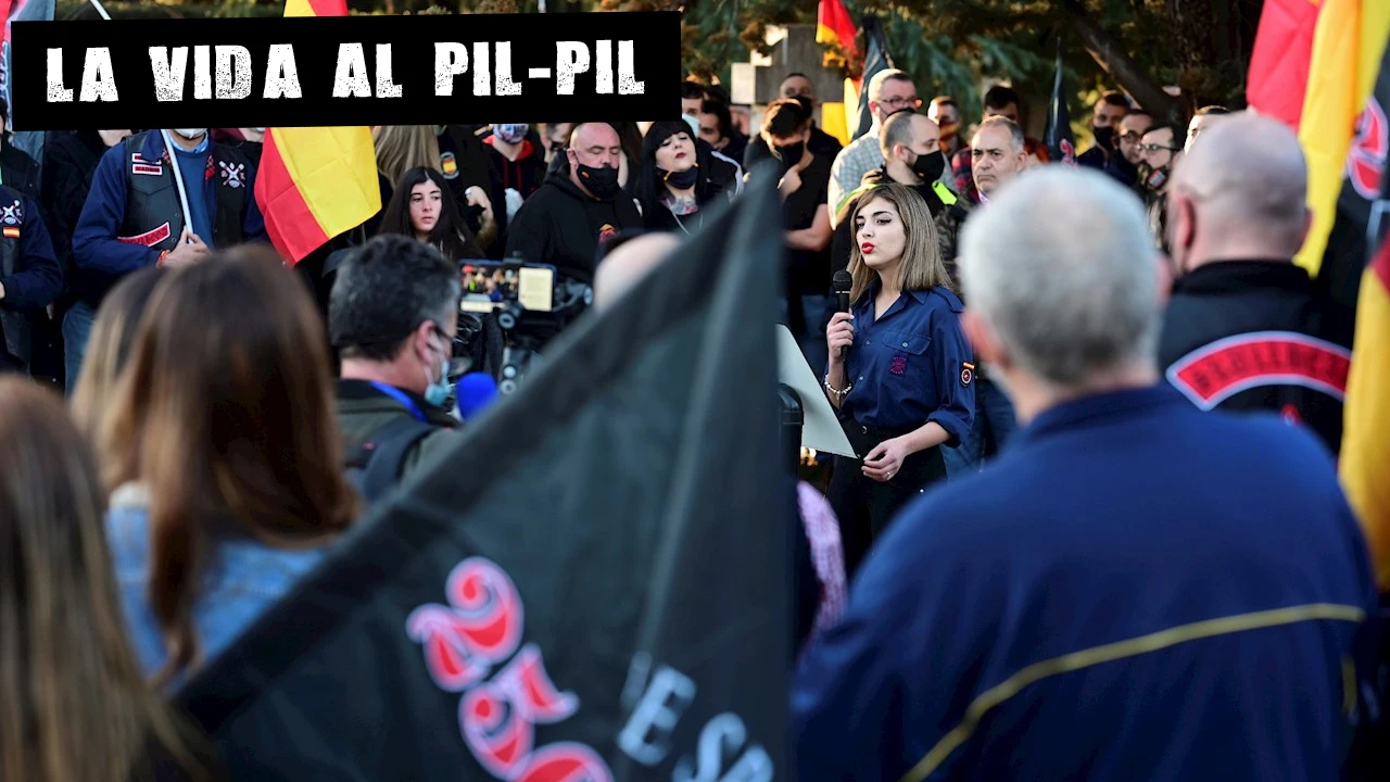 Marcha neonazi en homenaje a la División Azul