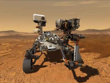 Imagen del rover Perseverance de la NASA