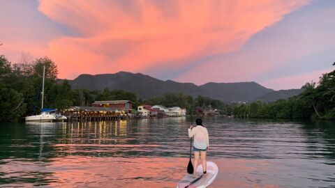 Atardecer en Chanthaburi