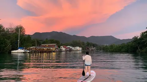 Atardecer en Chanthaburi Atardecer en Chanthaburi