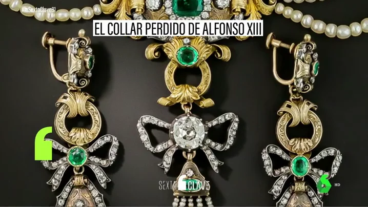 El collar de la reina... ¿y de Franco?