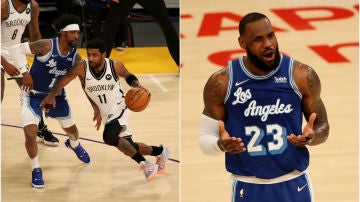 Kyrie Irving y Lebron James