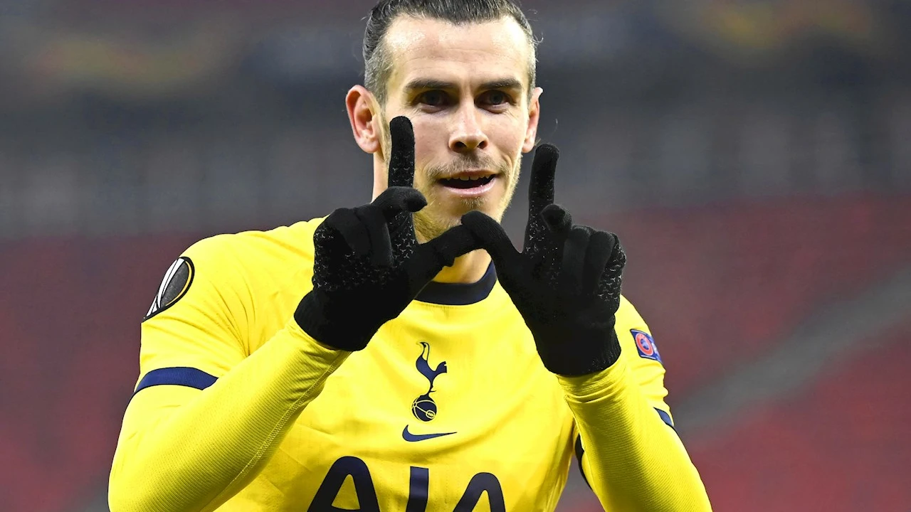 Gareth Bale, con el Tottenham