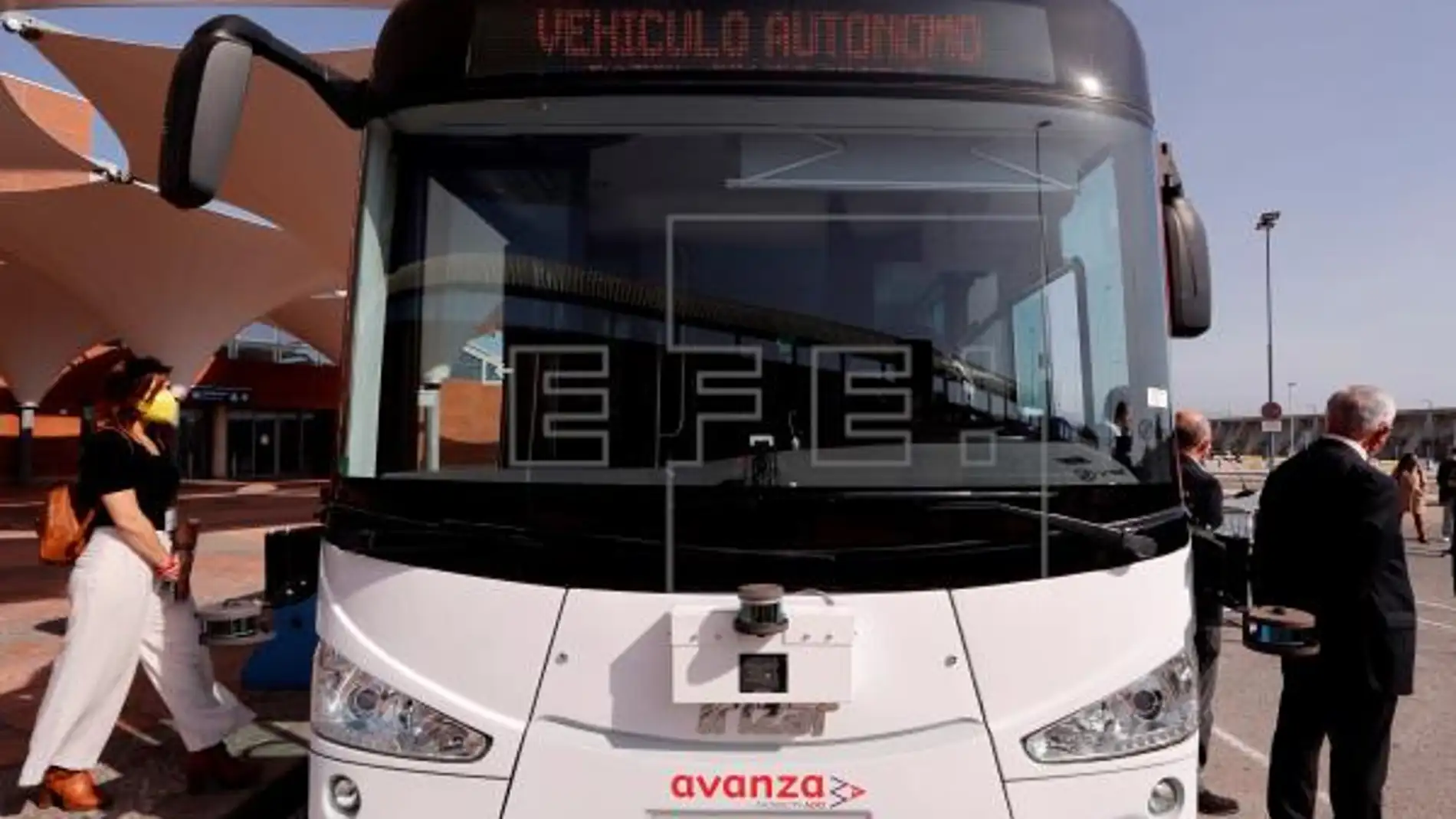 Primer autobús sin conductor en Málaga 