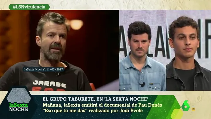 Pau Donés en laSexta Noche