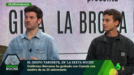 Willy Bárcenas y Antón Carreño en laSexta Noche Willy Bárcenas y Antón Carreño en laSexta Noche