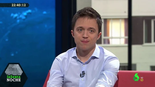 Imagen de archivo de Íñigo Errejón en laSexta Noche Imagen de archivo de Íñigo Errejón en laSexta Noche