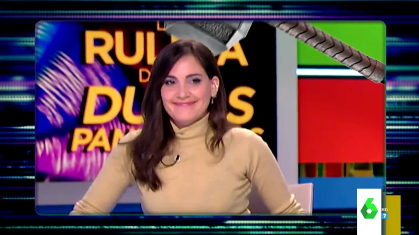 Las divertidas caras de Boticaria García cada vez que un zapeandor la interrumpe con una broma Las divertidas caras de Boticaria García cada vez que un zapeandor la interrumpe con una broma