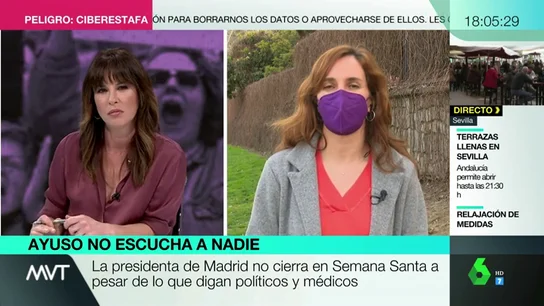 Mónica García en MVT Mónica García en MVT