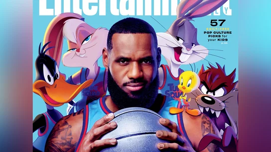 LeBron James con los 'Looney Tunes' LeBron James con los 'Looney Tunes'