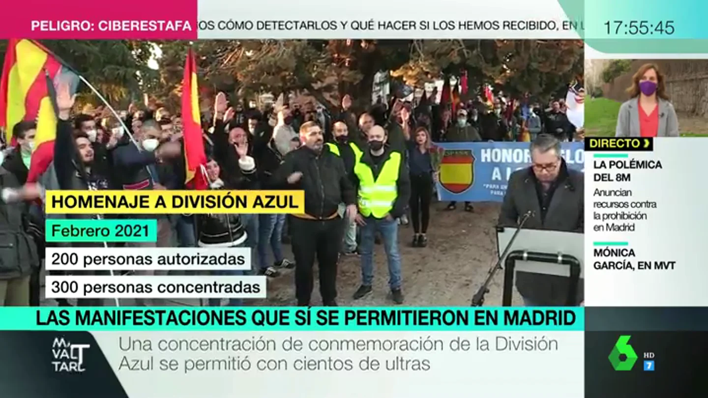 ¿El 8M no... pero otras sí? Repaso a las manifestaciones que sí se han permitido en Madrid en plena pandemia ¿El 8M no... pero otras sí? Repaso a las manifestaciones que sí se han permitido en Madrid en plena pandemia